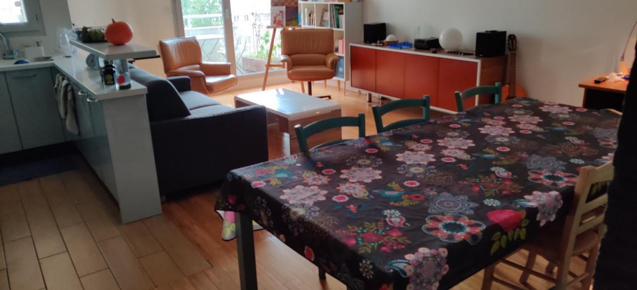 Chambre Chez L'Habitant A 5 Minutes Du Metro Ivry-sur-Seine Exteriér fotografie