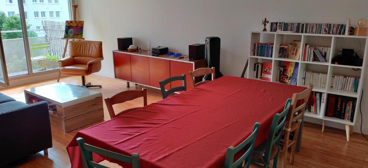 Chambre Chez L'Habitant A 5 Minutes Du Metro Ivry-sur-Seine Exteriér fotografie